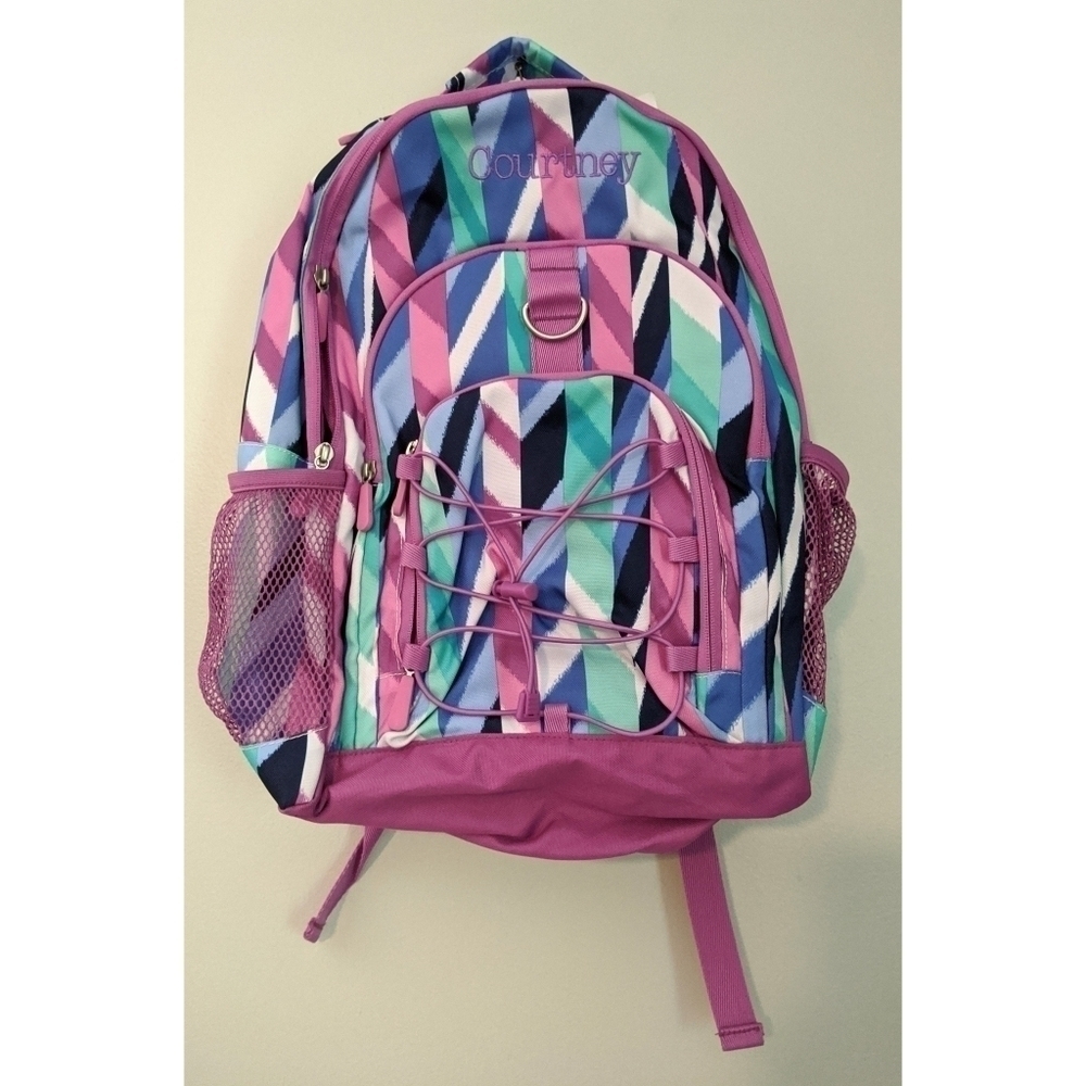 🆕 PB Teen Striped "Courtney" Backpack